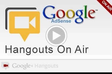 hangout-adsense-google